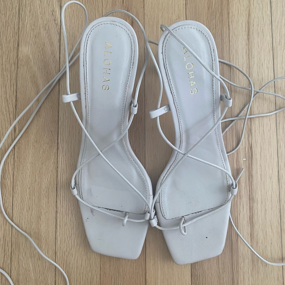 Alohas Bellini Ivory Sandal